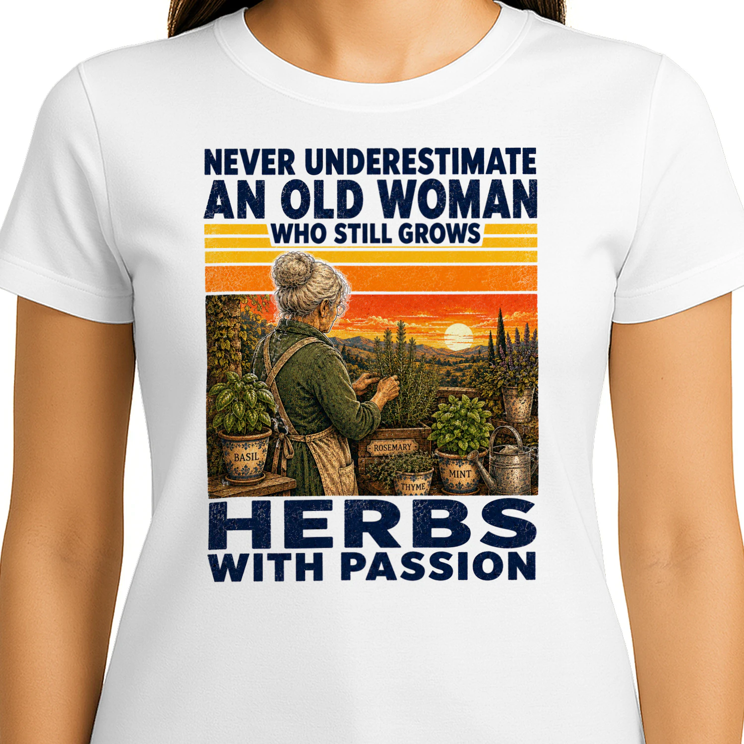 TEU1062 Woman Herbs