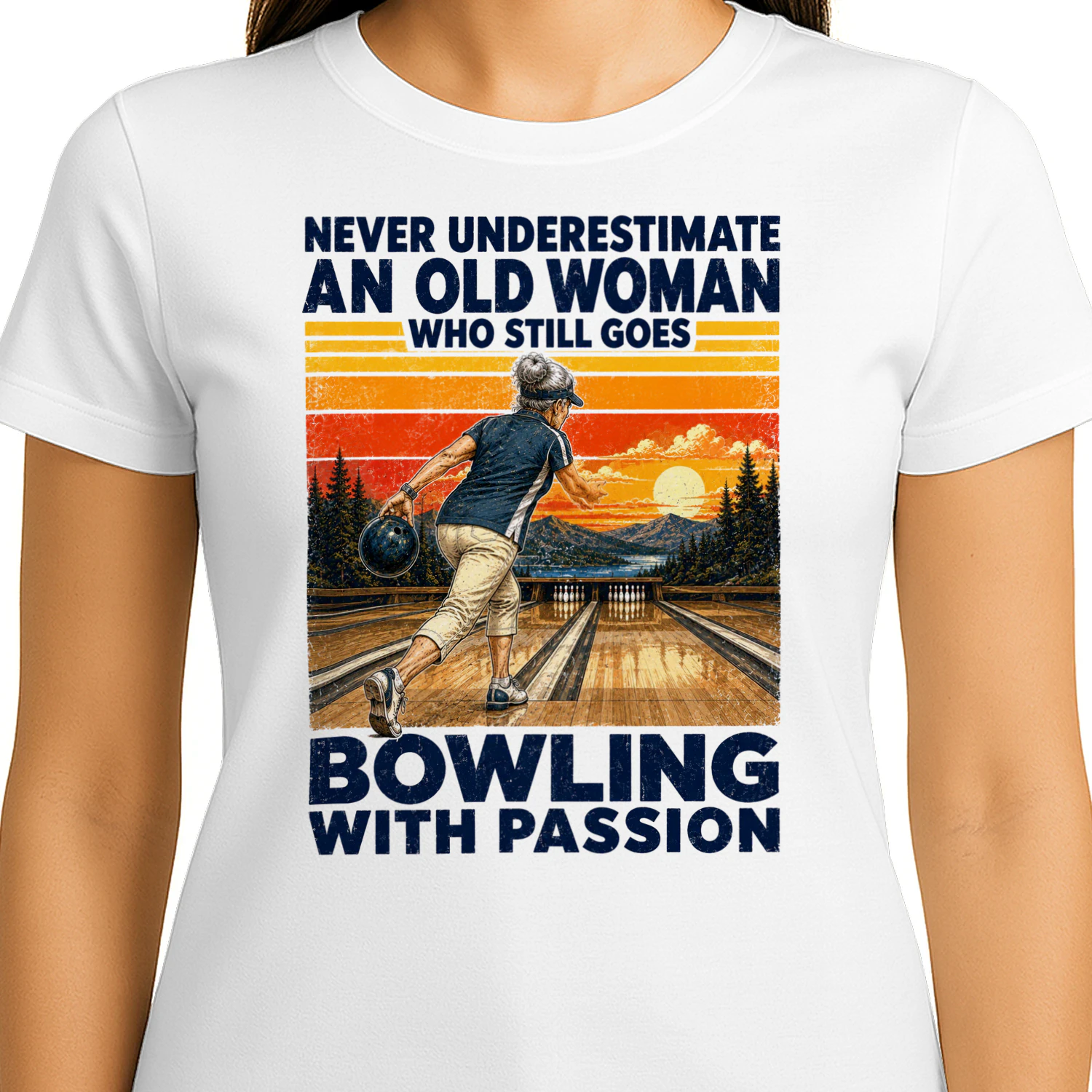 TEU1044 Woman Bowling