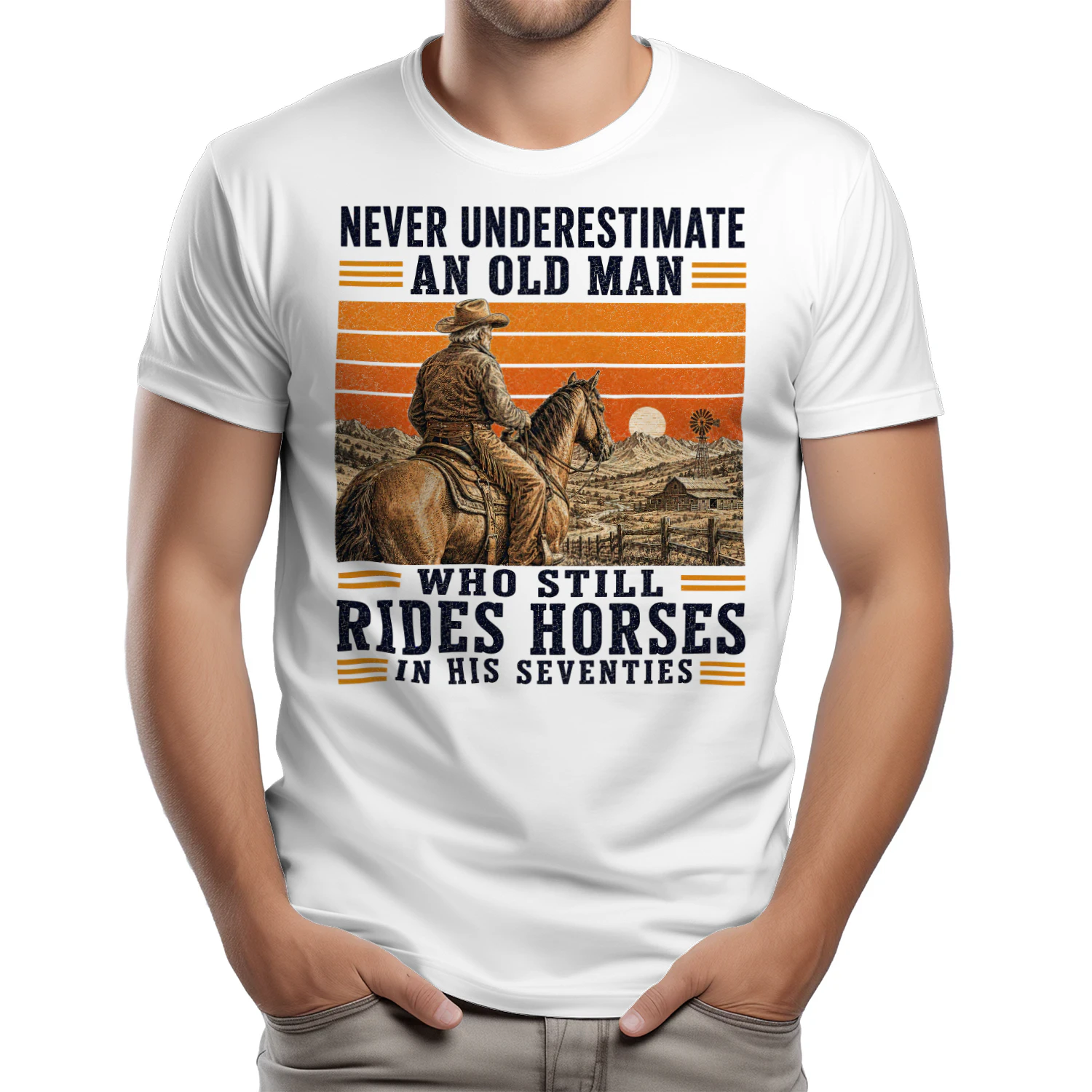 TEU0475 Rides Horses