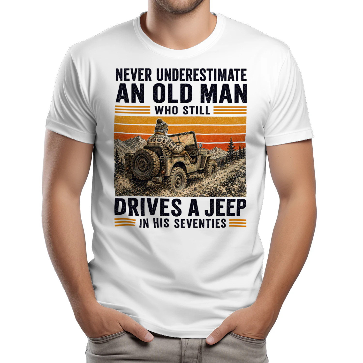 TEU0417 Drives A Jeep
