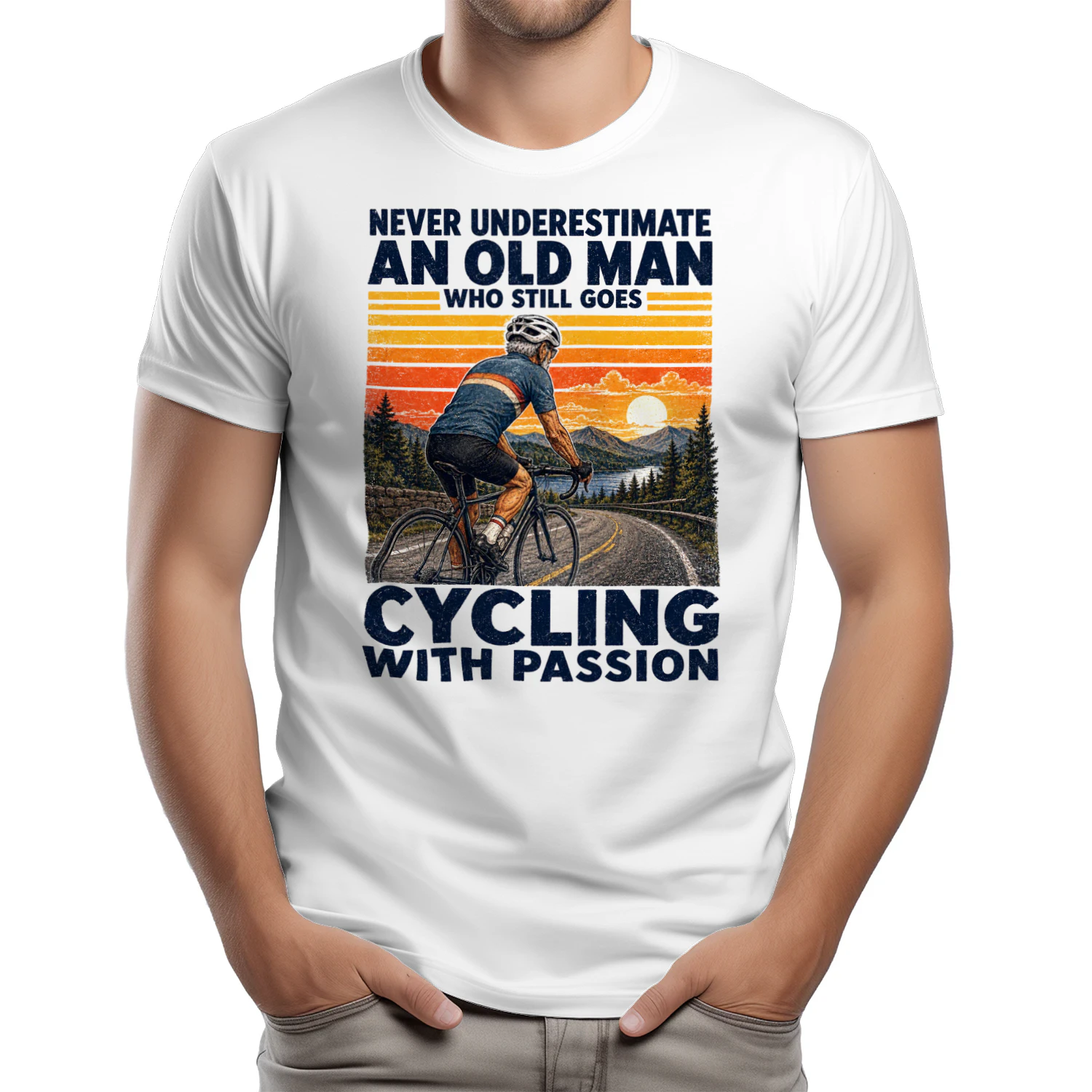 TEU1026 Man Cycling