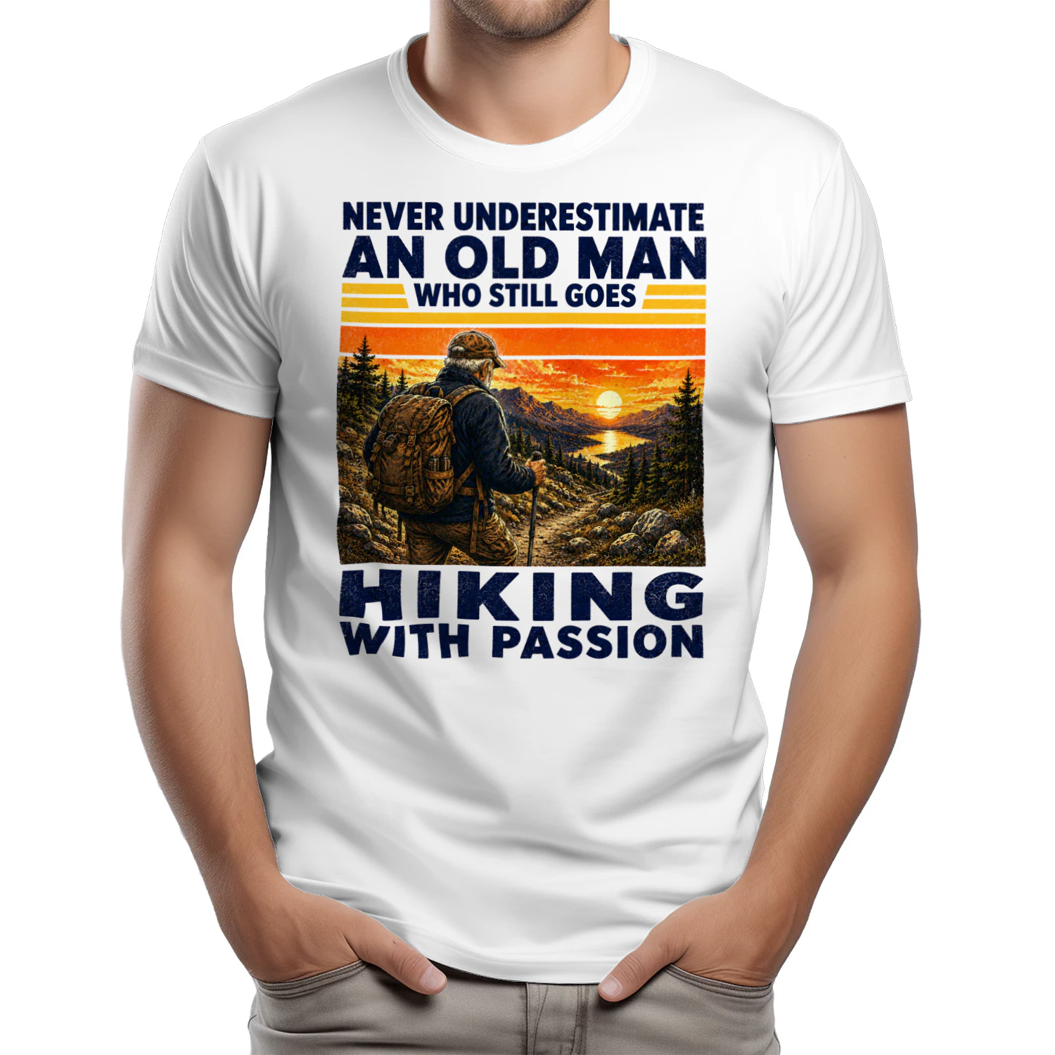 TEU1140 Man Hiking