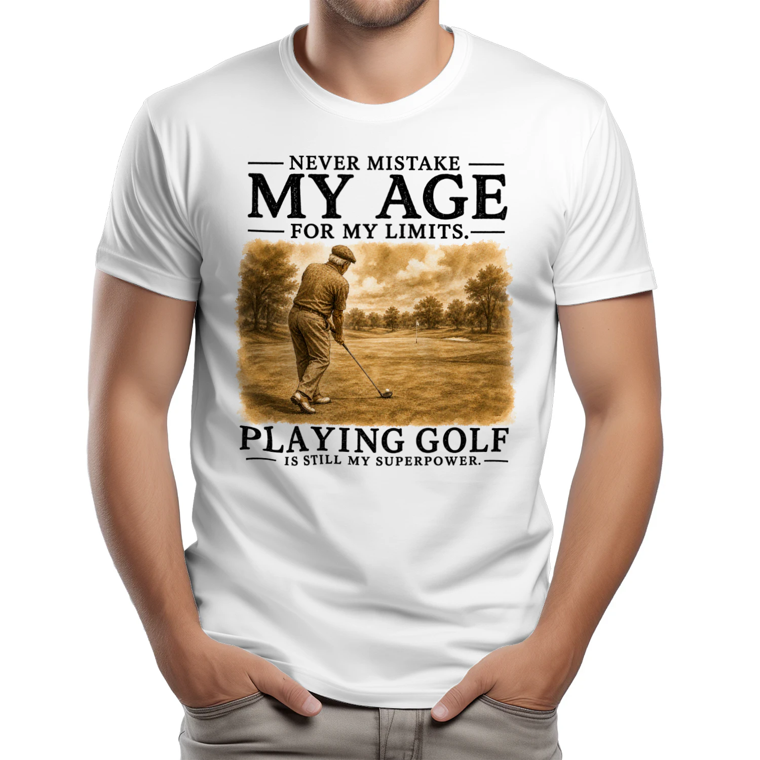 TEU0592 Playing Golf
