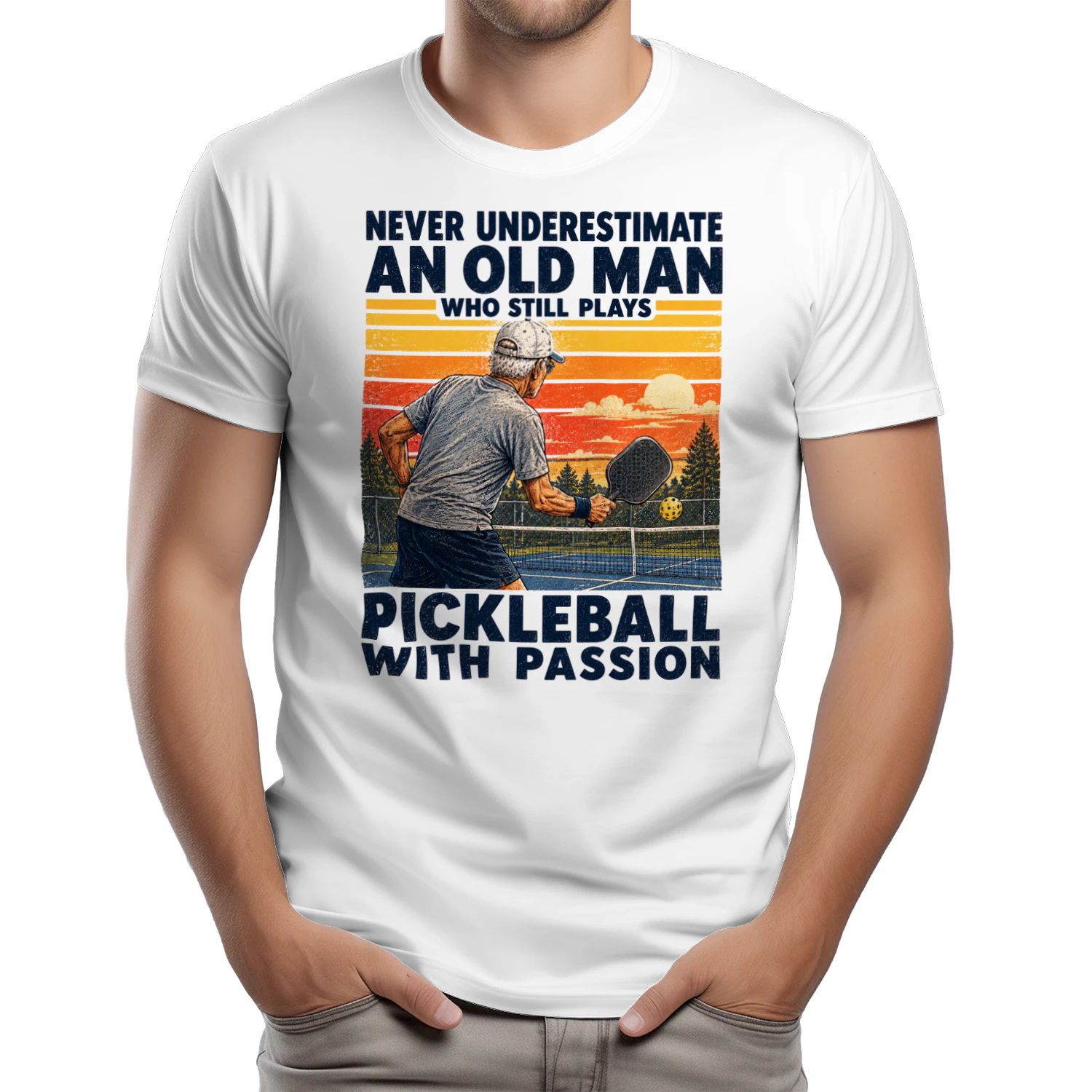 TEU1030 Man Pickleball