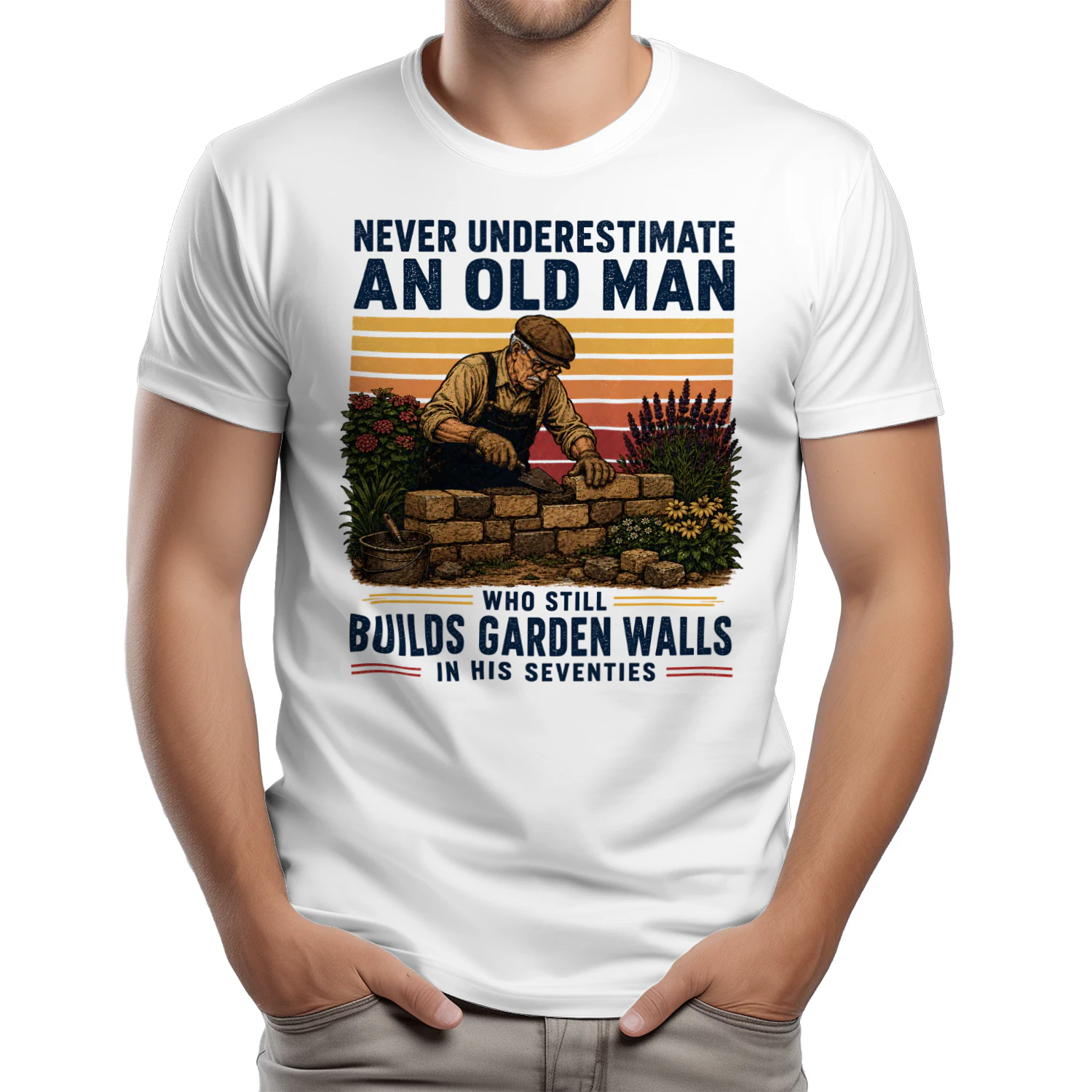 Builds Garden Walls