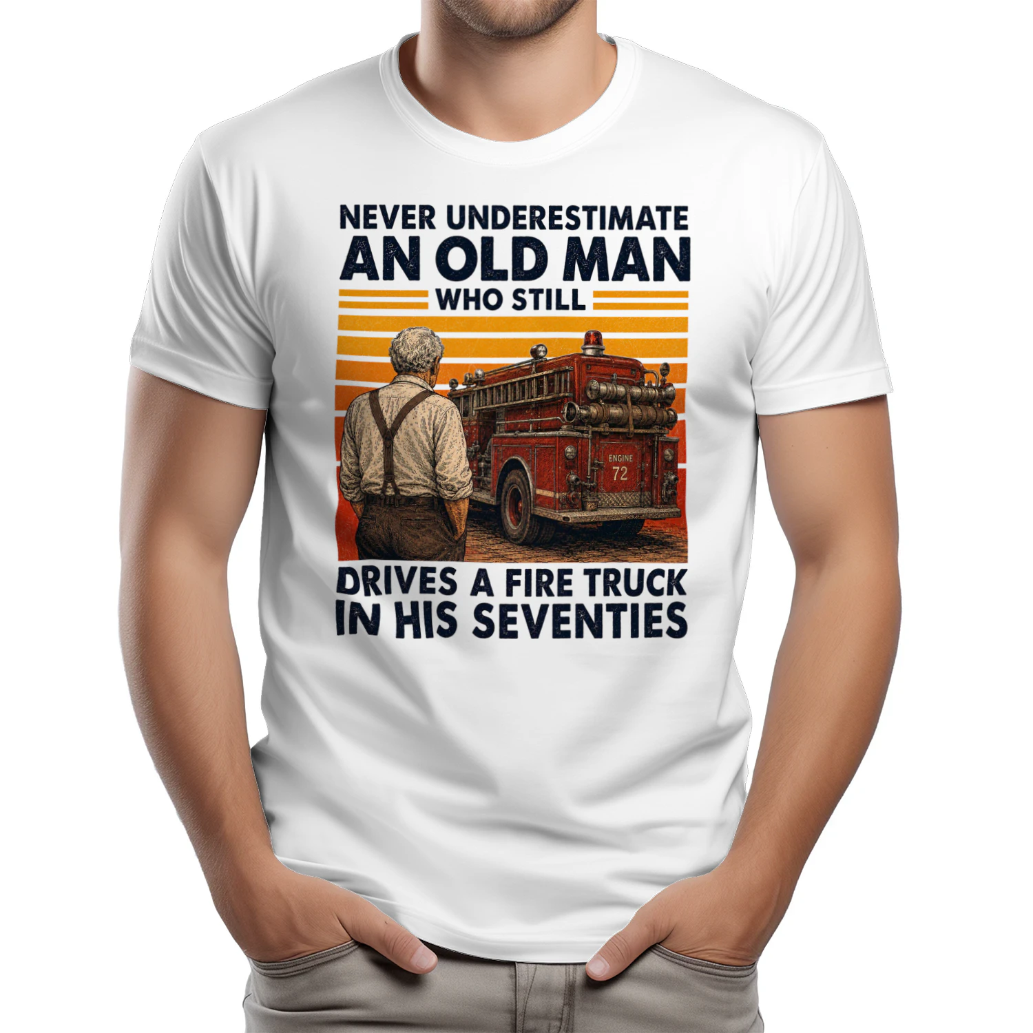 TEU0229 Drives A Fire Truck