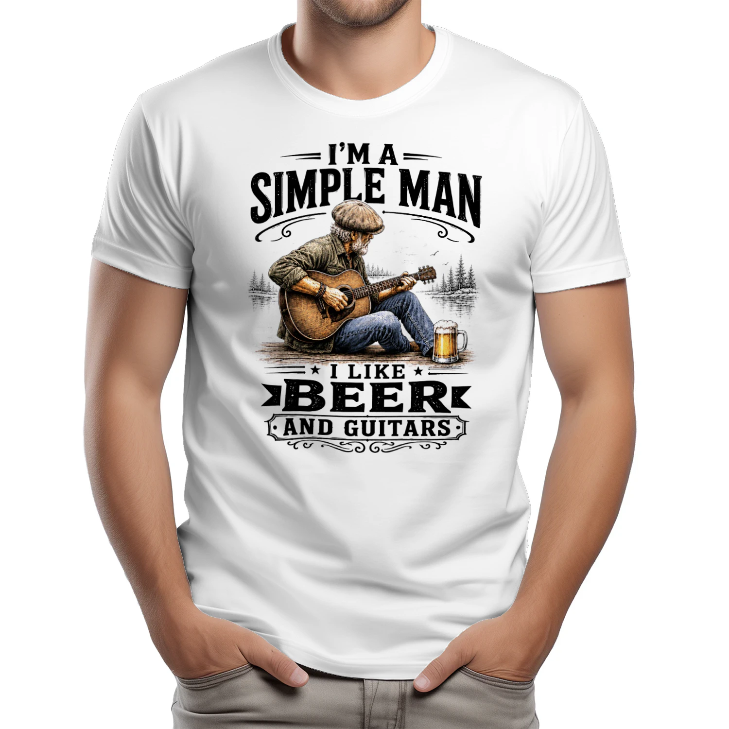 TEU0748 Beer And Guitars