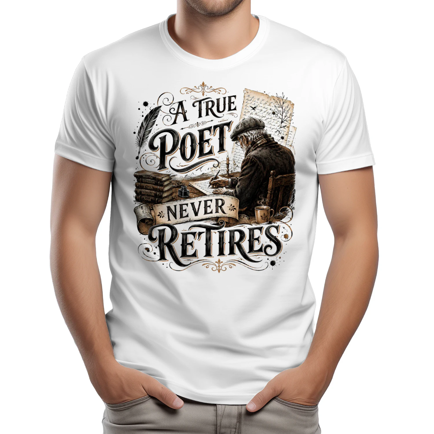 TEU0335 A True Poet Never Retires