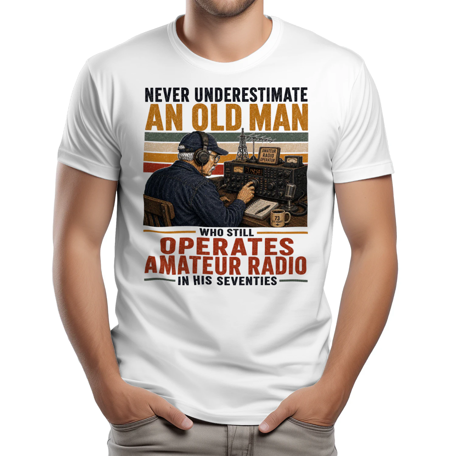 TEU0254 Operates Amateur Radio