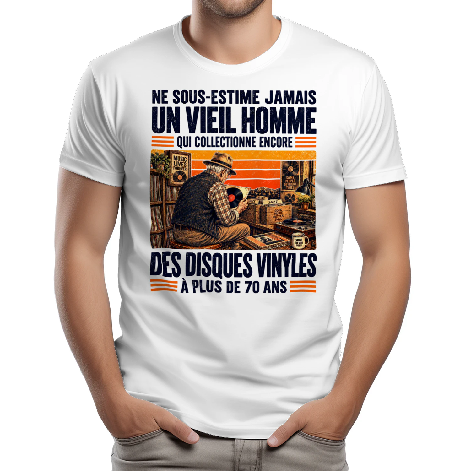 TEU1596 Des Disques Vinyles