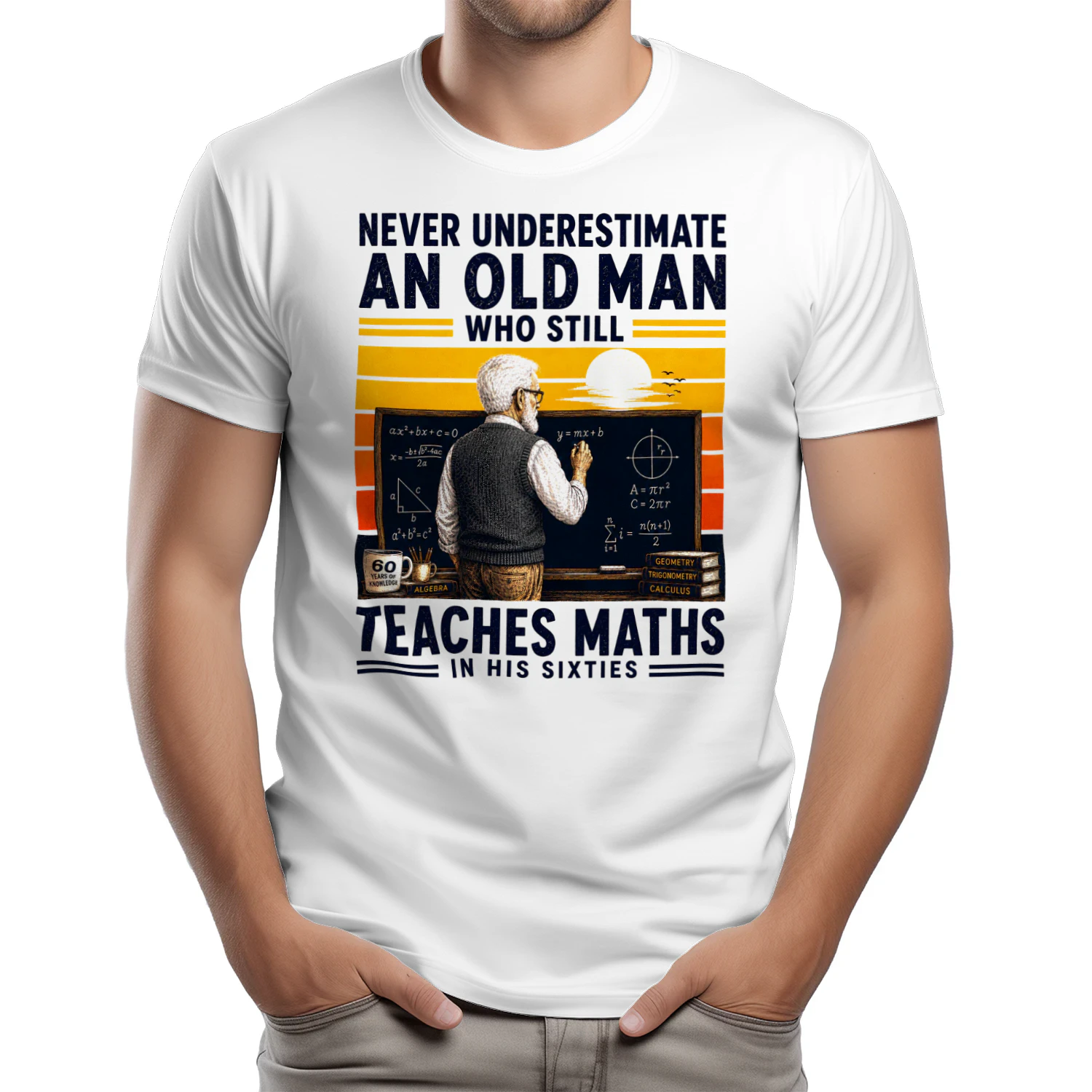 TEU0628 Teaches Maths In His Sixties
