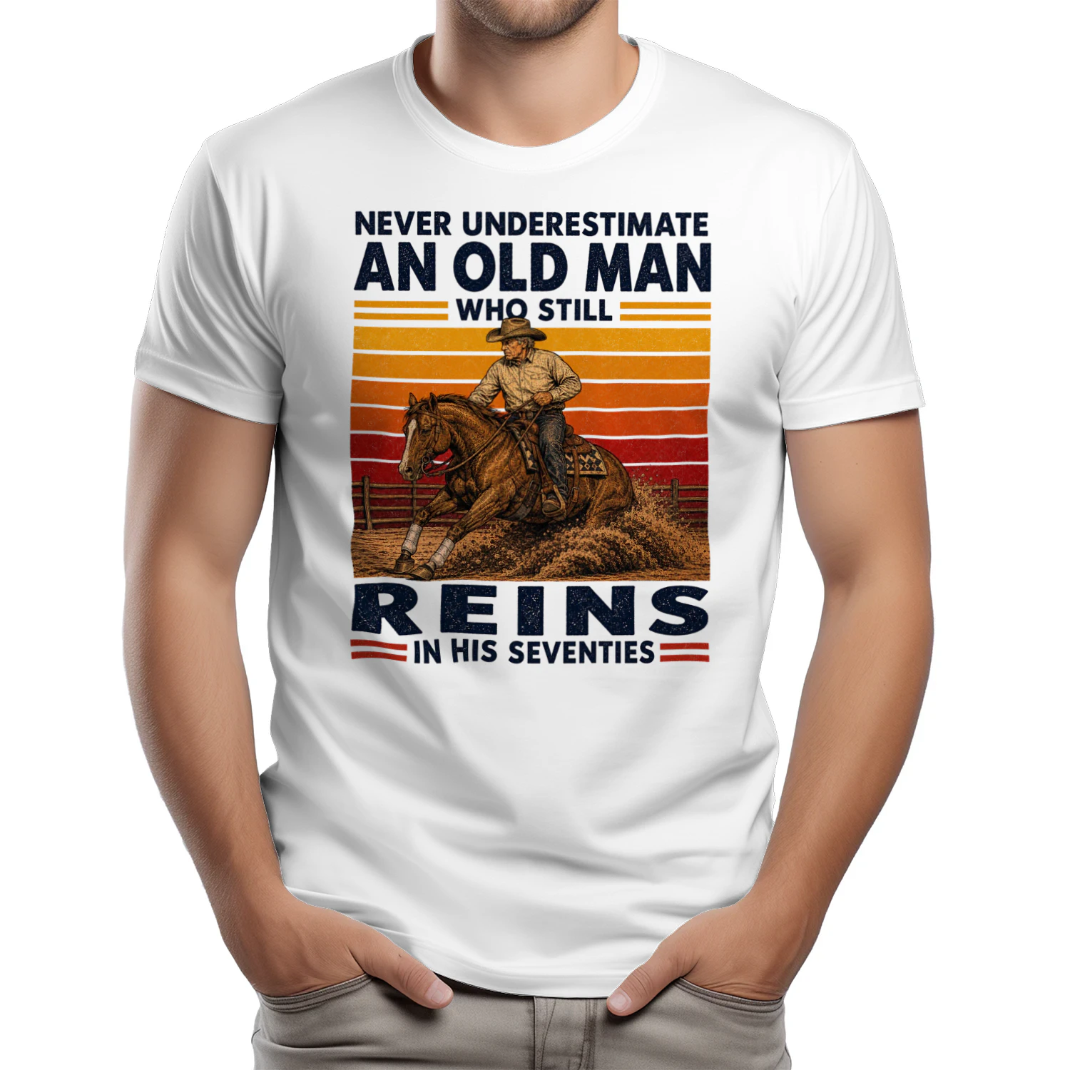 TEU0246 Never Underestimate An Old Man Who Still Reins In His Seventies