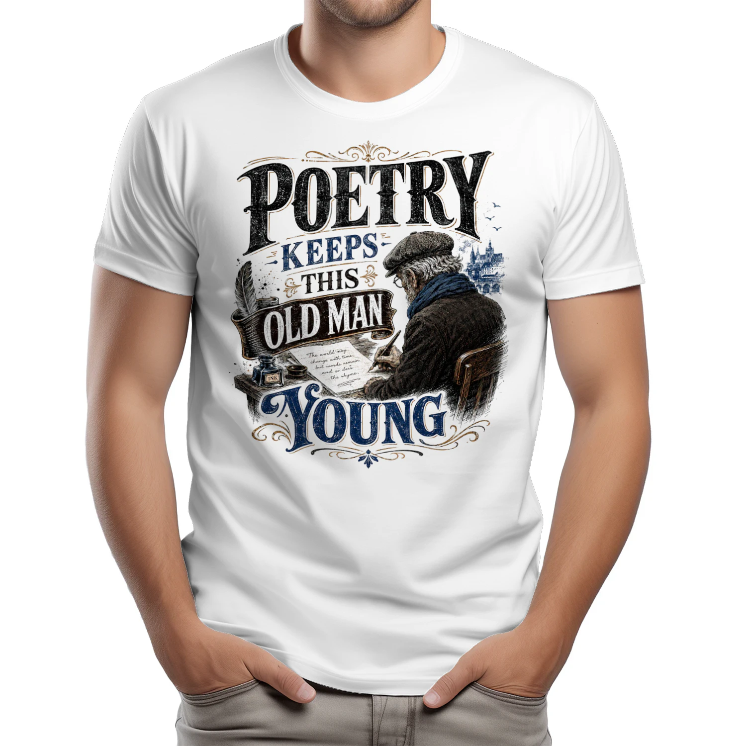 TEU0339 Poetry Keeps this old man young