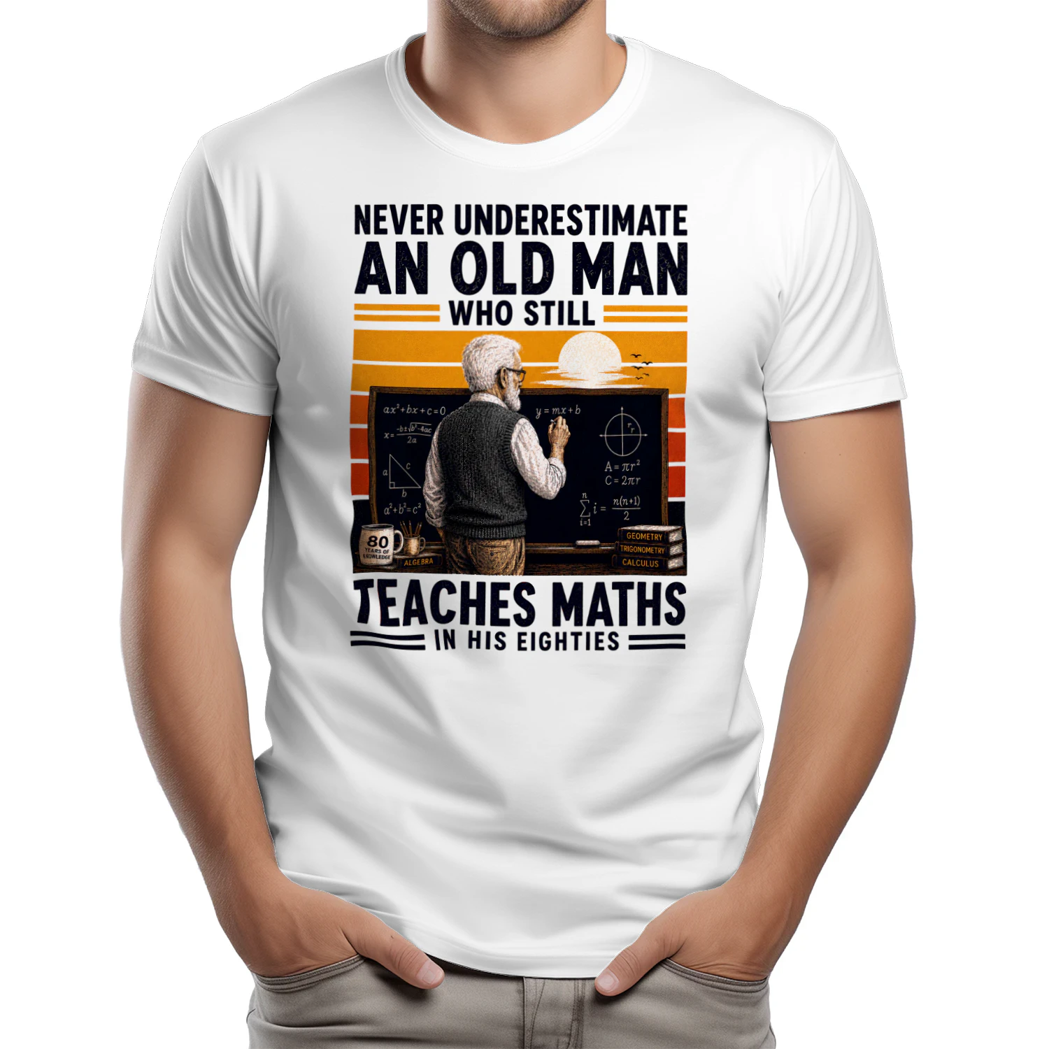 TEU0627 Teaches Maths In His Eighties