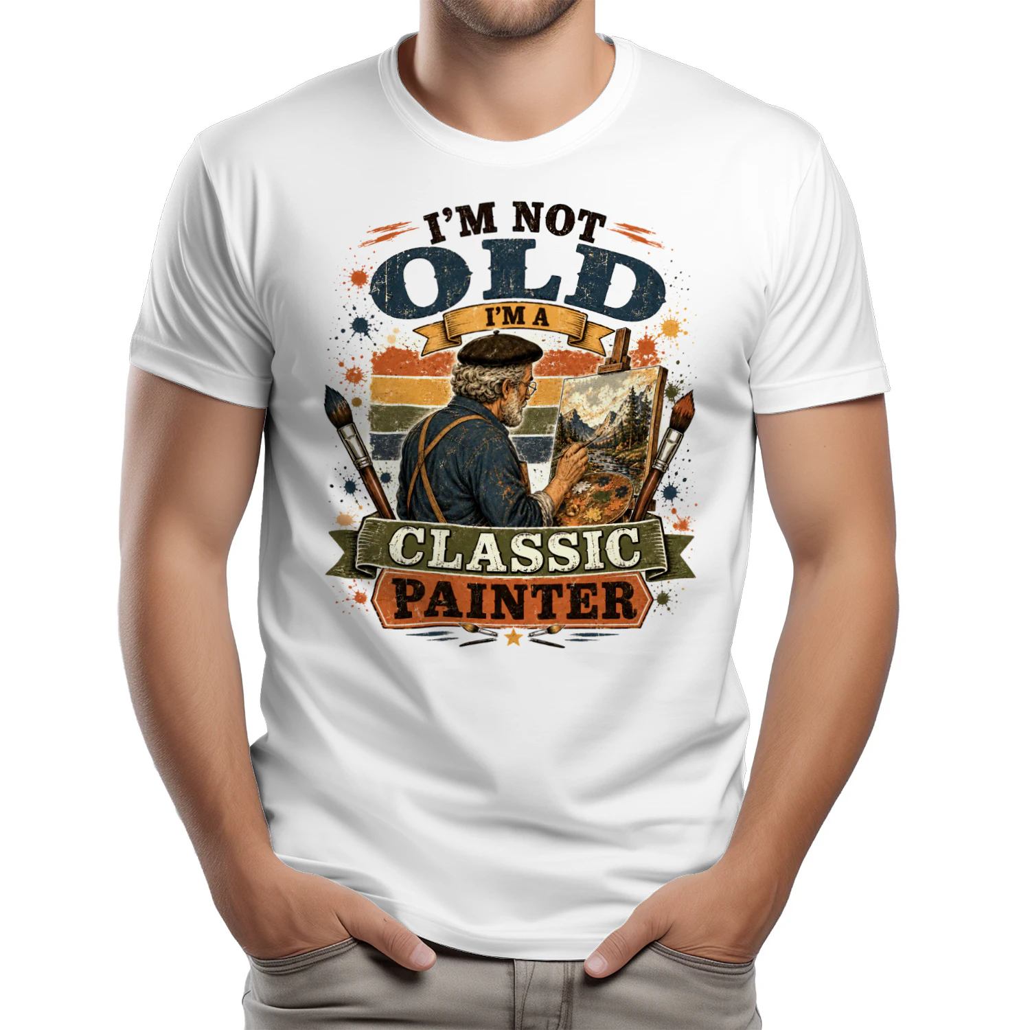TEU0278 I'm Not Old I'm A Classic Painter