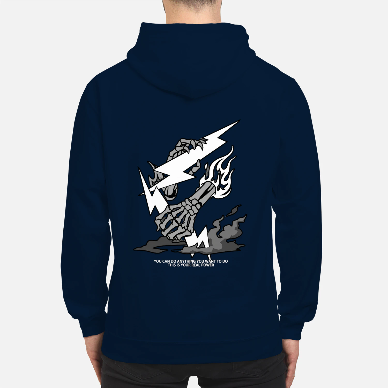 VALLEN “Thunder Reaper” Oversized Hoodie