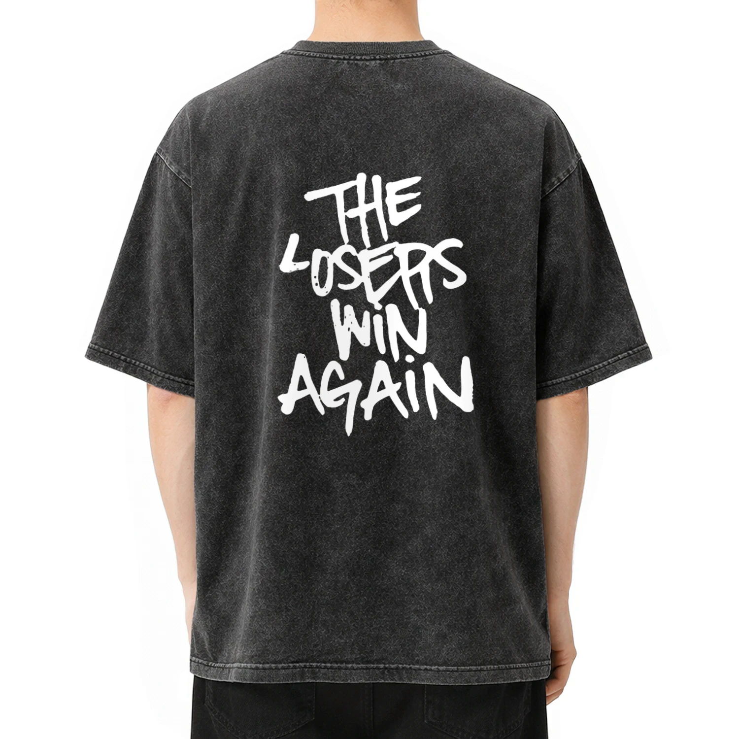 Acid Washed Heavy Oversized T-Shirt