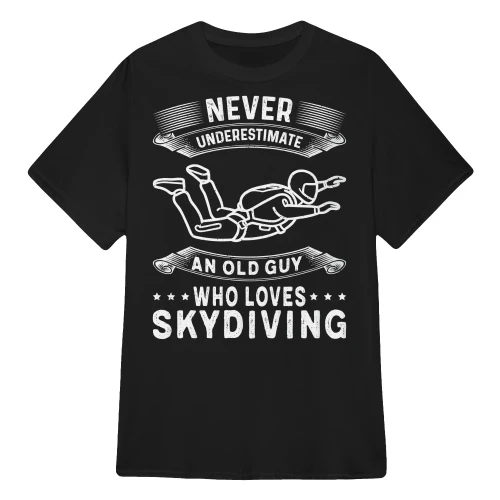 Never Underestimate An Old Guy Who Loves Skydiving