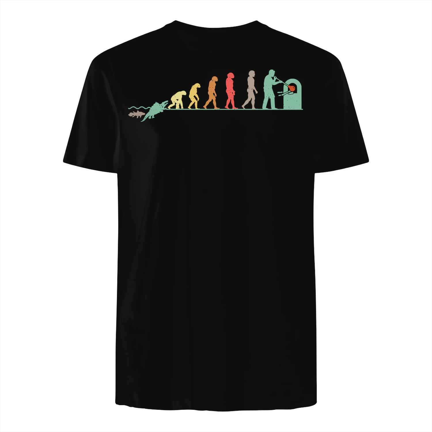 Funny Glassblower Evolution For Glassblowing Lovers Gift