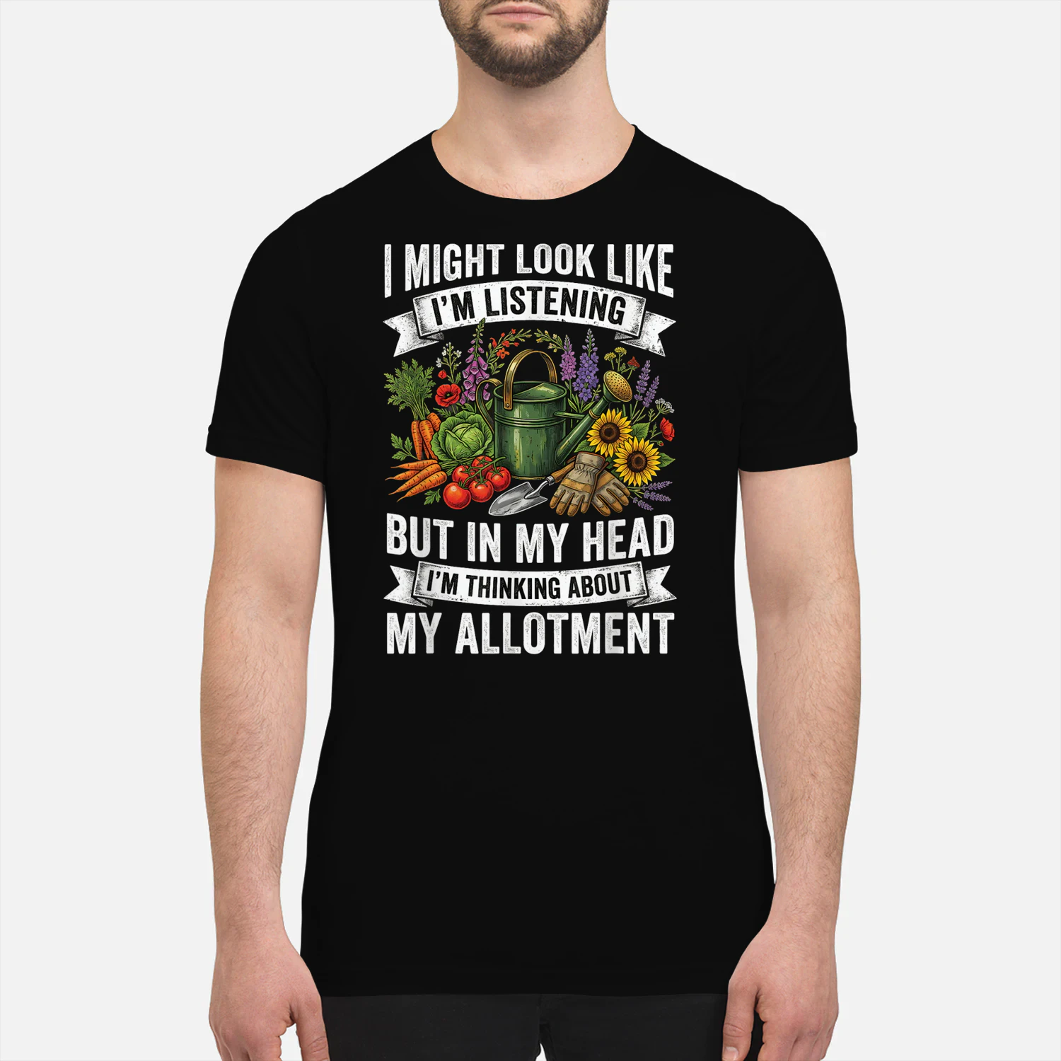 Funny Gardener T-Shirt, Gardening Gift, Allotment Lover Shirt, Vegetable Garden T-Shirt
