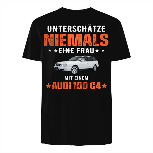 Audi C4 Frau