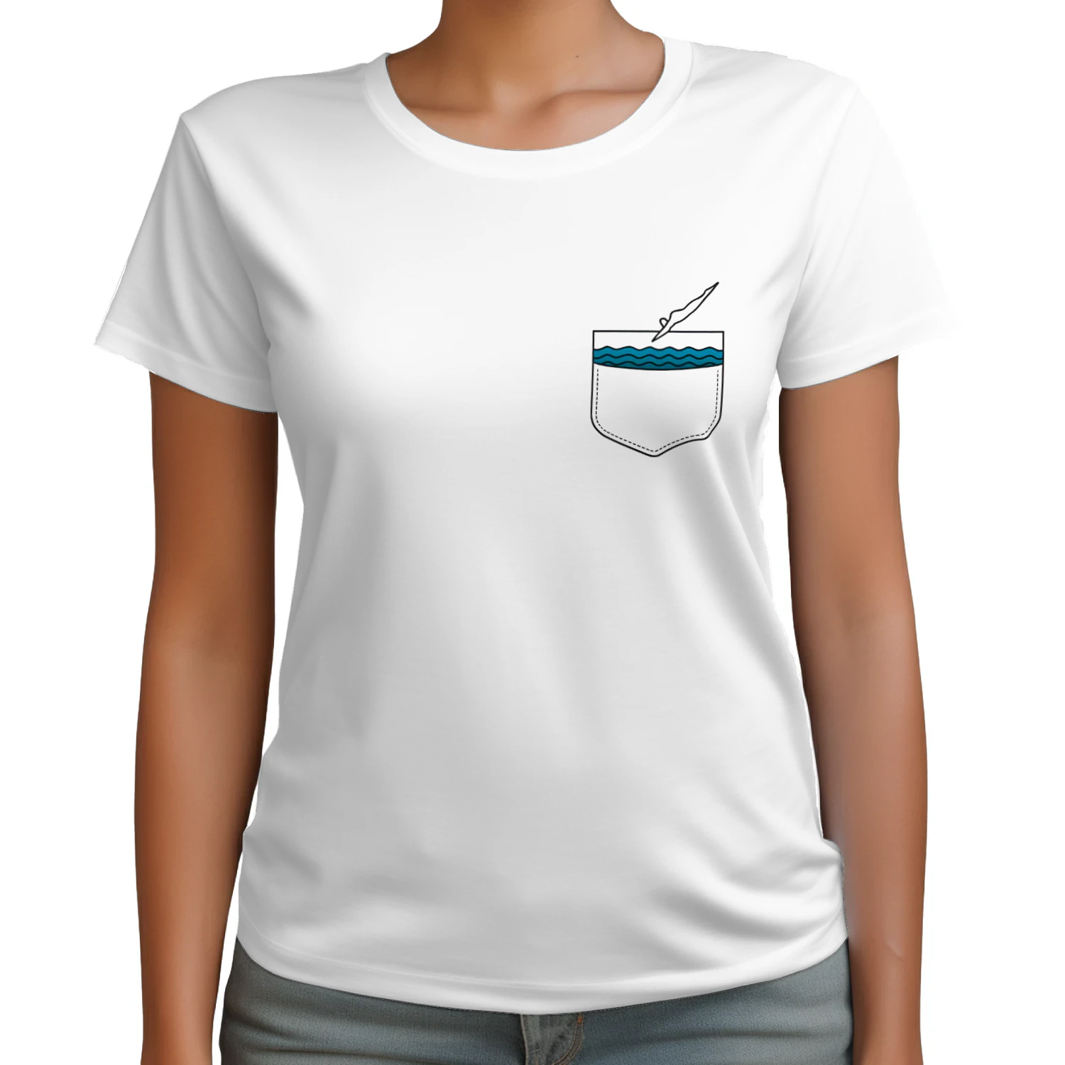 Tshirt - Quiet Swim