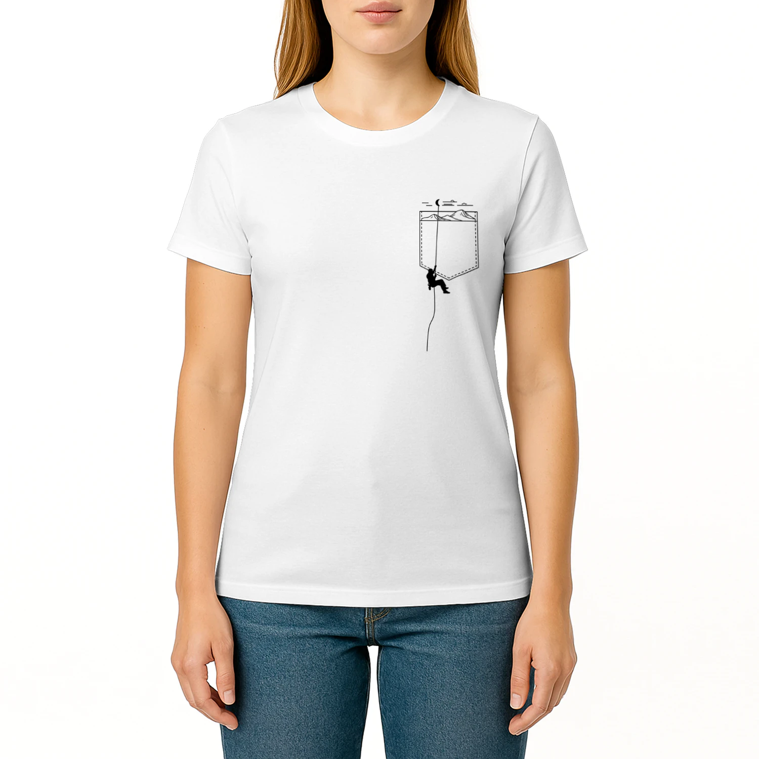 Tshirt - Quiet Climb