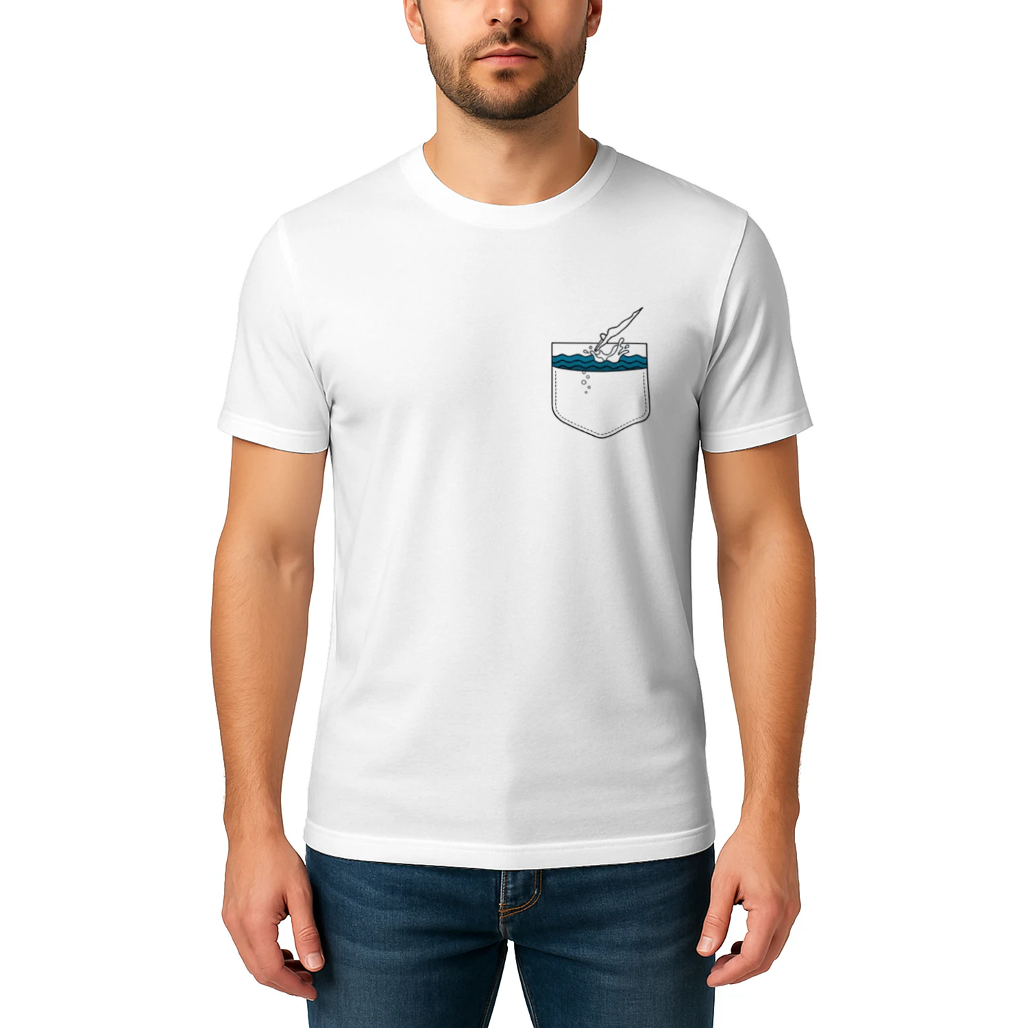 Tshirt - Not So Quiet Swim
