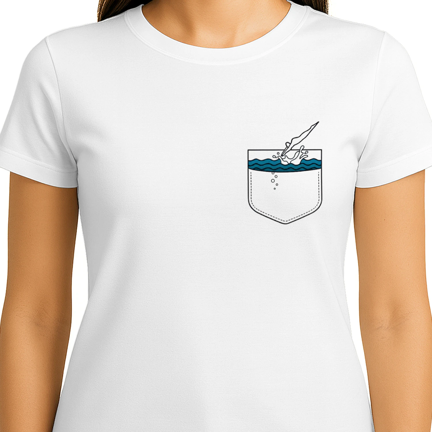 Tshirt - Not So Quiet Swim