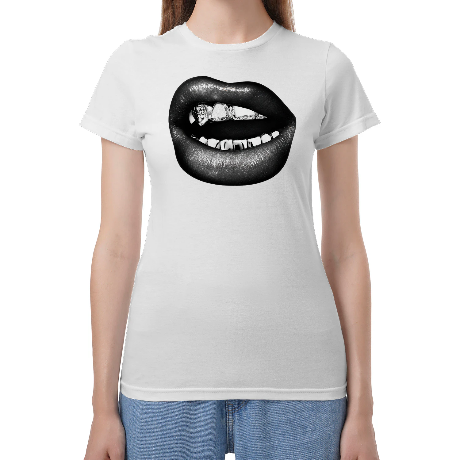 Black and White Lips
