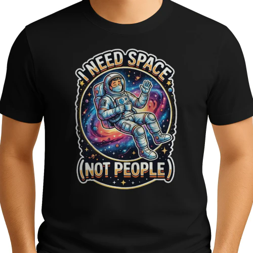 I NEED SPACE NOT PEOPLE 