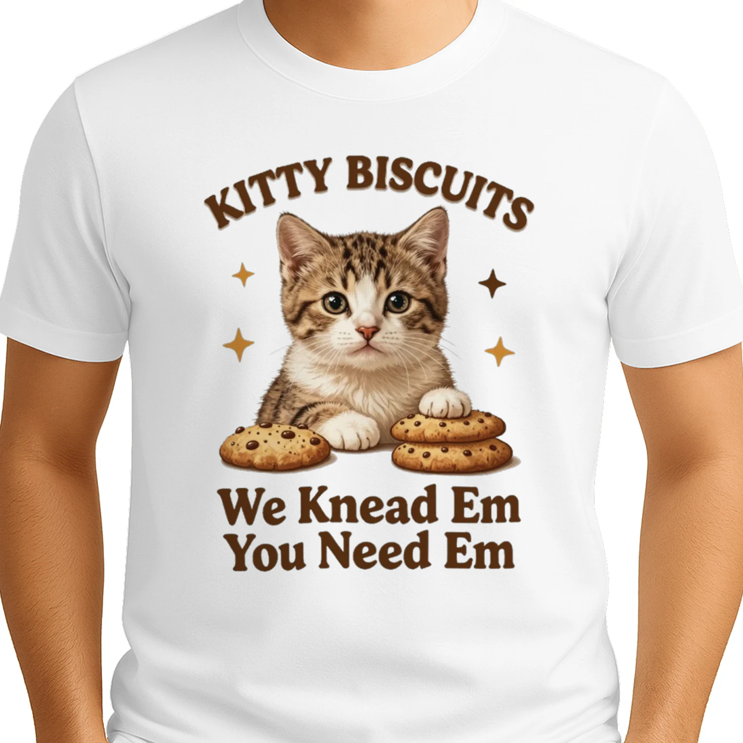 KITTY BISCUITS WE KNEAD EM YOU NEED EM