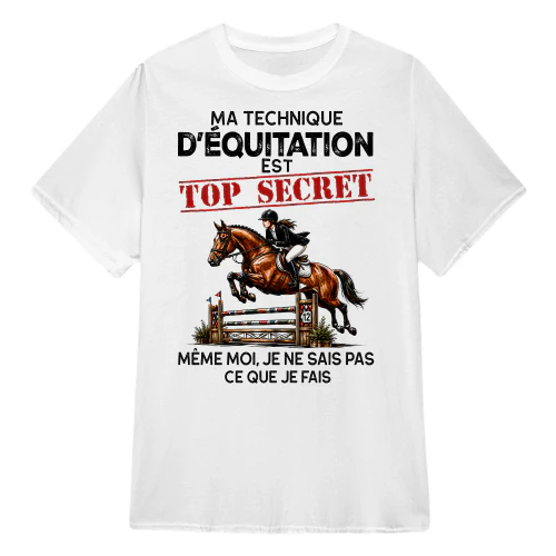 D’ÉQUITATION EST TOP SECRET