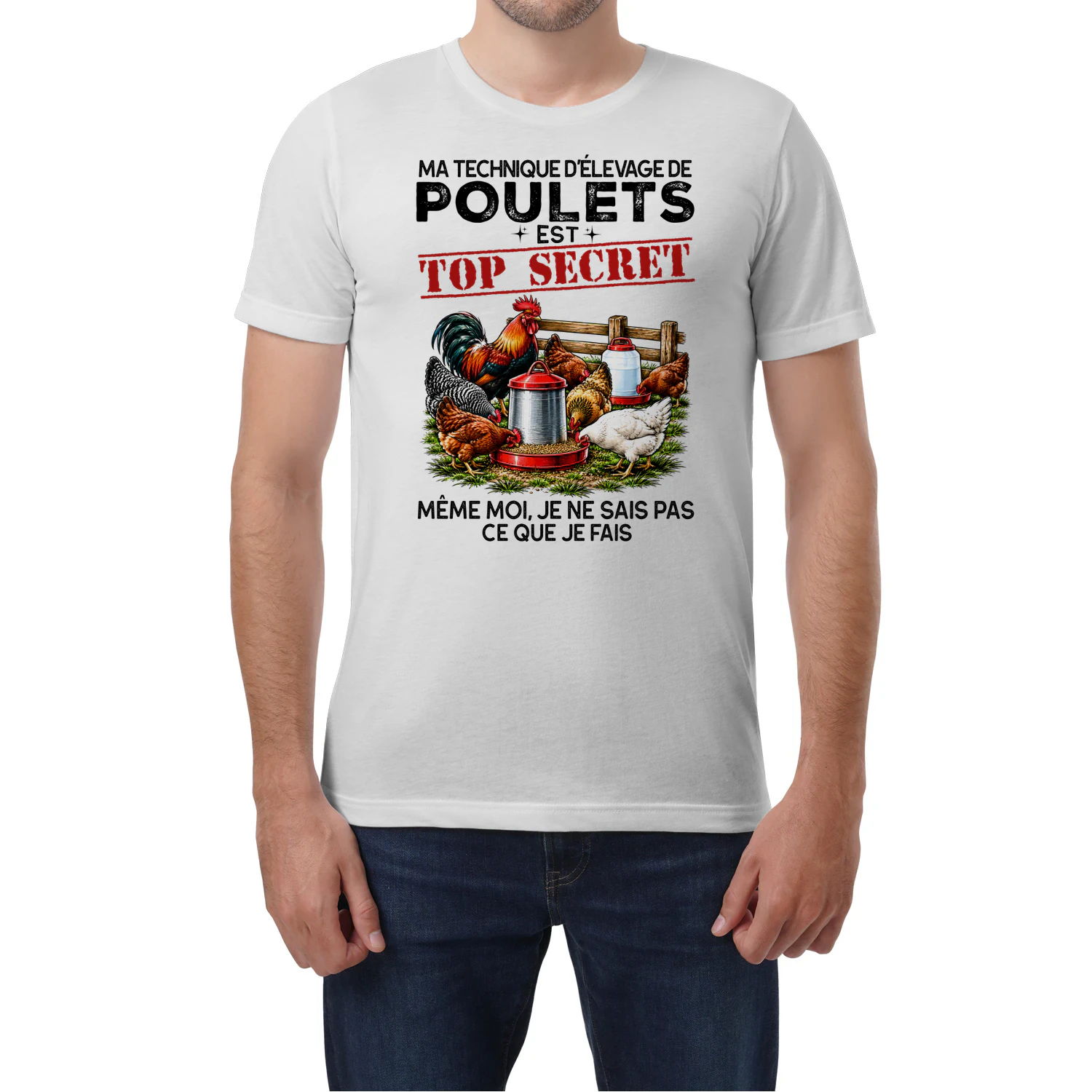 D'ÉLEVAGE DE POULETS EST TOP SECRET