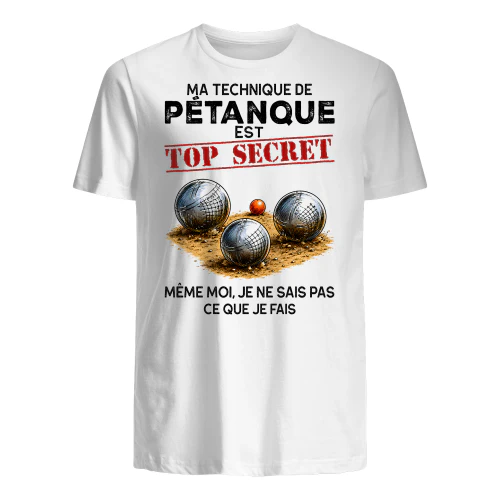 PÉTANQUE EST TOP SECRET