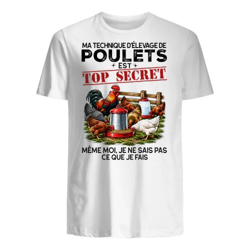 D'ÉLEVAGE DE POULETS EST TOP SECRET