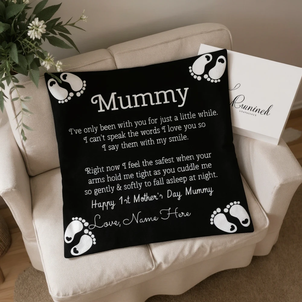 Mummy 1st Mother's Day special Customizable Cushions.