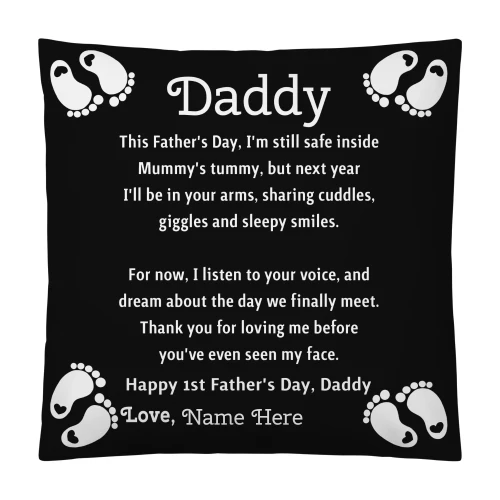 The Perfect 1st Father's Day Gift For Daddy 👶❤️ Customizable With Baby's Name