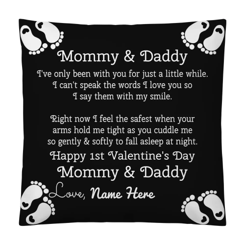 Happy 1st Valentine's Day Mommy & Daddy
