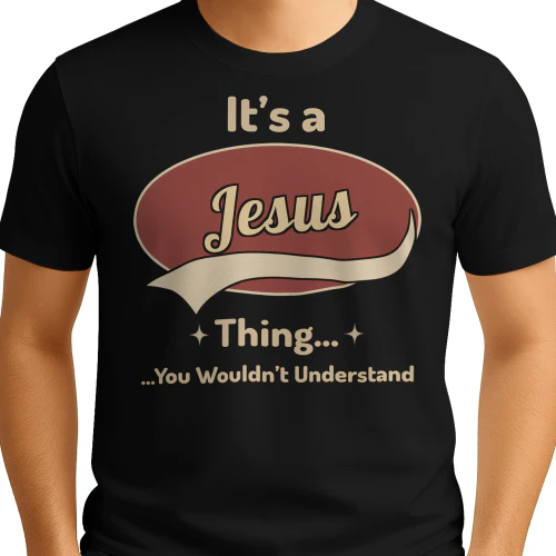 Jesus Thing Personalized Retro Shirt