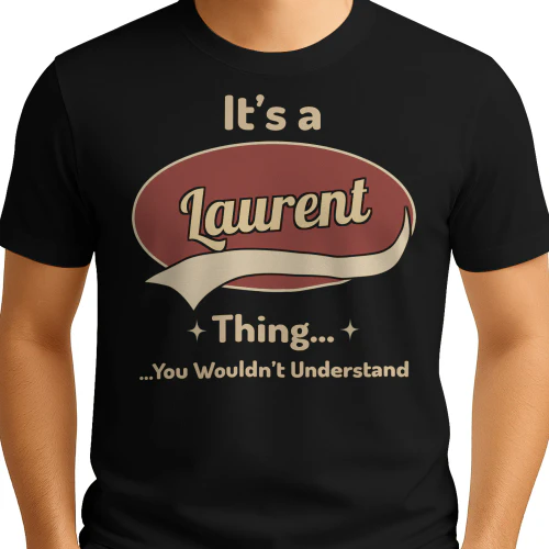 Laurent Thing Personalized Retro Shirt