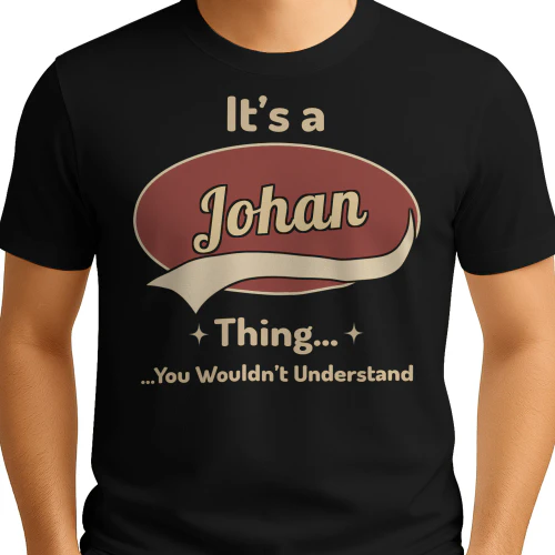 Johan Thing Personalized Retro Shirt