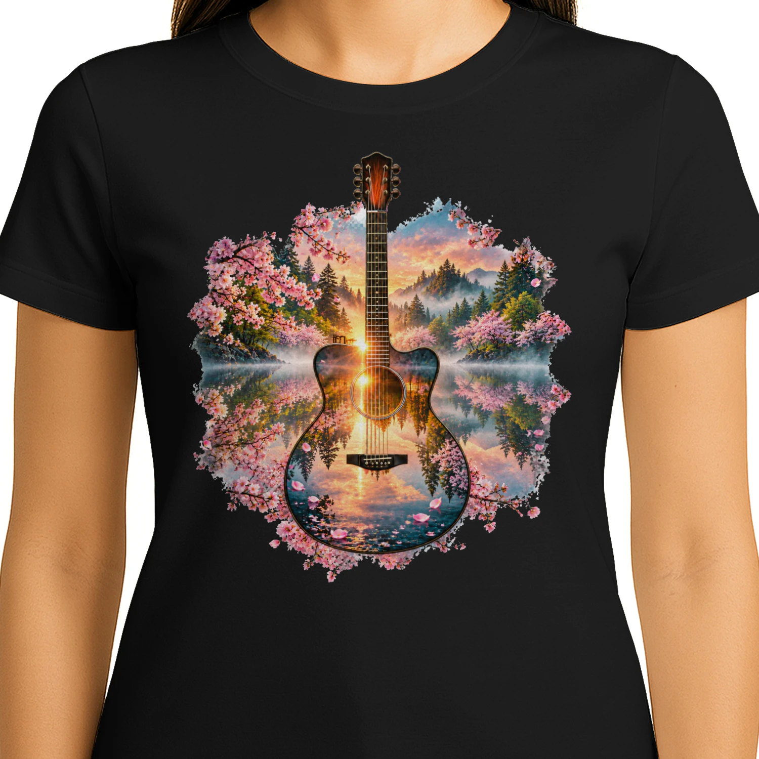 Guitar Cherry Blossom