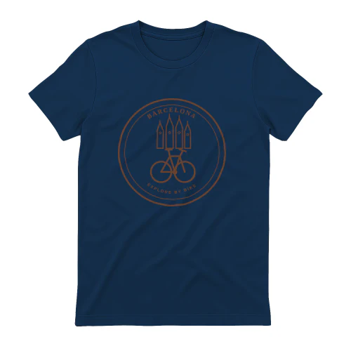 Barcelona Cycling T-Shirt - Retro Bike Badge Tee for City Riders /barcelona-cycling-t-shirt