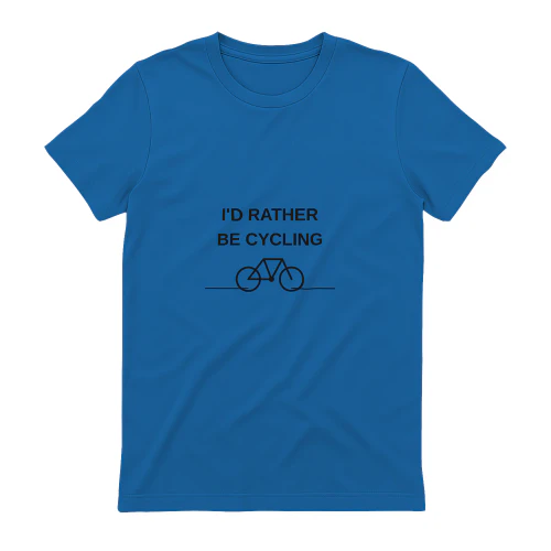 Minimalist Cycling T-Shirt - Bike Line Art Tee for Cyclists /minimalist-cycling-t-shirt