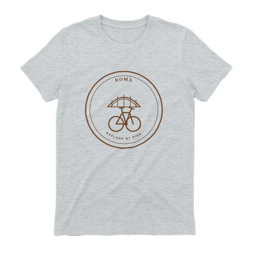 Rome Cycling T-Shirt - Italy Retro Bike Badge Tee for Cyclists /rome-cycling-t-shirt
