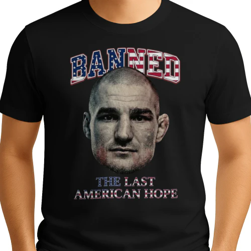 Sean Strickland "Banned" – The Last American Hope Classic Men's T-shirt