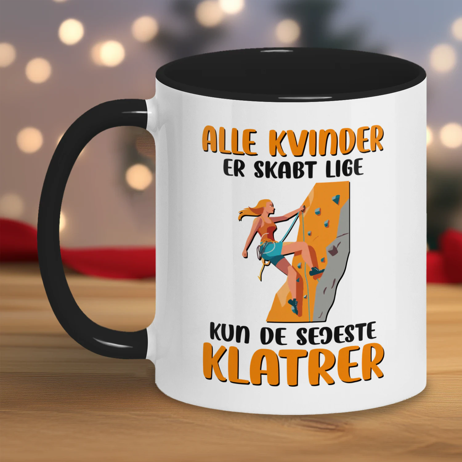 DK - Alle Kvinder Er Skabt Lige, Kun De Sejeste Klatrer