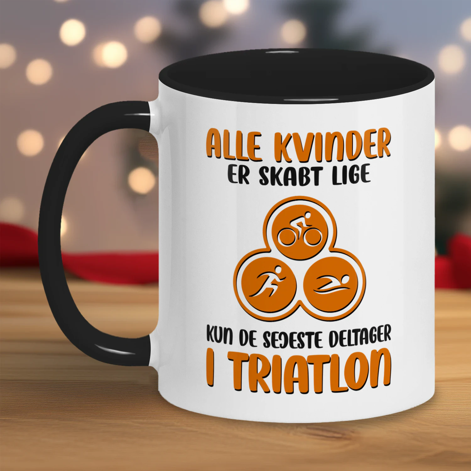 DK - Alle Kvinder Er Skabt Lige, Kun De Sejeste Deltager i Triatlon