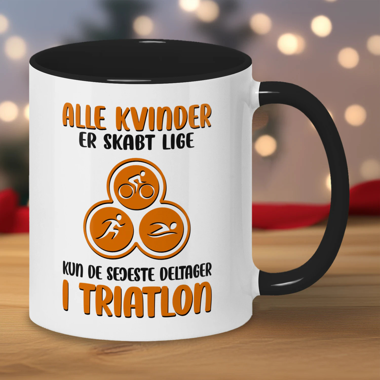 DK - Alle Kvinder Er Skabt Lige, Kun De Sejeste Deltager i Triatlon